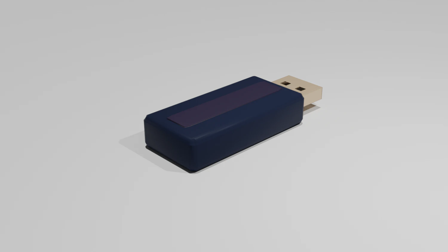 USB FLASH DRIVE 3D Model .c4d .max .obj .3ds .fbx .stl .blend 