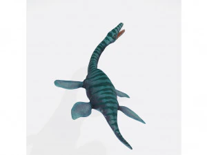 Plesiosauro pronto per la stampa Modello di stampa 3D