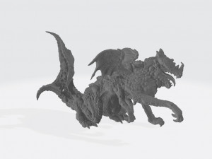 Blight Dragon Ready to Print 3D 打印模型