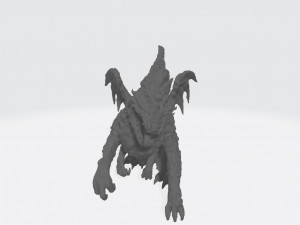 Blight Dragon Ready to Print 3D 打印模型