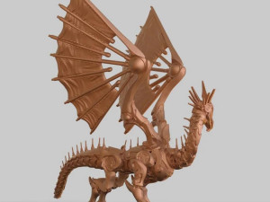 Clockwork Dragon Ready to Print 3Dプリントモデル