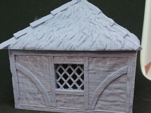 Cottages Ready to Print Model Cetak 3D