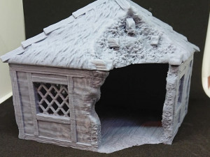 Cottages Ready to Print Model Cetak 3D