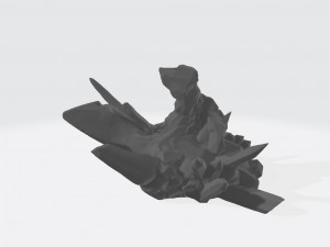 Dragon Head Wall Mounts Ready to Print Modelo de Impressão 3D