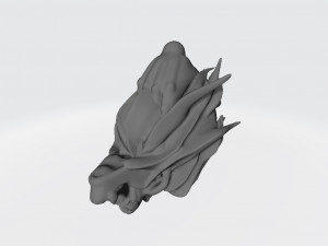Fem Magma Dragonborn Shaman Ready to Print 3D Print Model