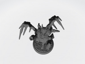 Fem Ice Dragonborn Shaman Ready to Print Modelo de impresión 3D