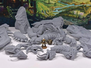Elemental Queen Dragon Ready to Print 3D प्रिंट मॉडल