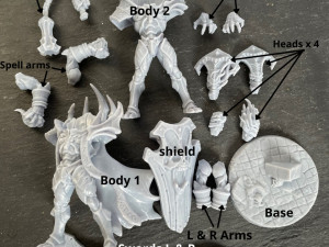Ossarnus the Sacrophagus Guardian Ready to Print Modelo de impresión 3D