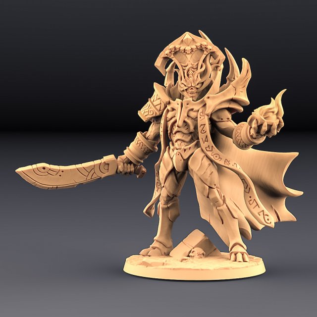 Ossarnus the Sacrophagus Guardian Ready to Print Modelo de impresión 3D .c4d .max .obj .3ds .fbx .stl .blend 