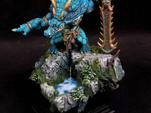 Zantharot Lizard Champion Ready to Print 3D Print Model