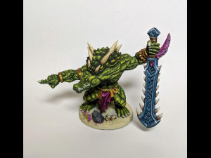 Zantharot Lizard Champion Ready to Print 3D Print Model
