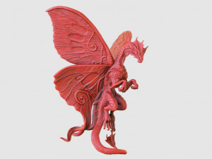Fairy Dragon Ready to Print 3D Print Model