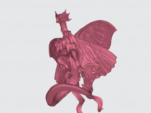 Fairy Dragon Ready to Print 3D Print Model
