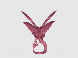 Fairy Dragon Ready to Print 3D Print Model