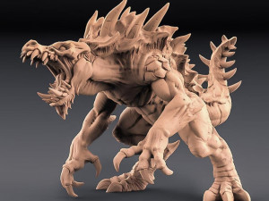 Legendary Devourer Tarasque Ready to Print 3D प्रिंट मॉडल