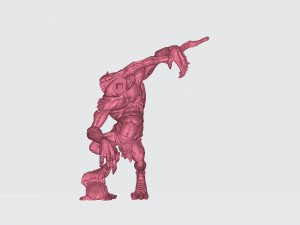 Gunlutt the Troll Ready to Print 3D Druckmodell