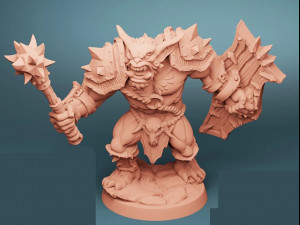 Bugbear Lost Adventures Sample Ready to Print 3D Print Model
