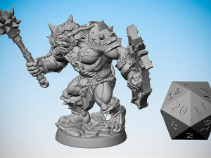 Bugbear Lost Adventures Sample Ready to Print 3D Print Model