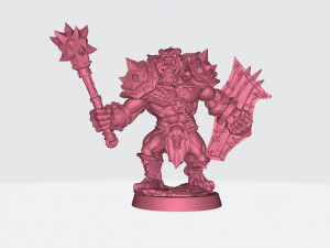 Bugbear Lost Adventures Sample Ready to Print 3D Print Model