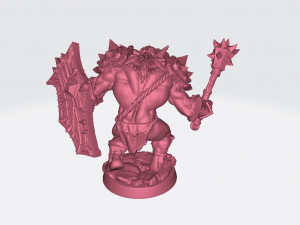 Bugbear Lost Adventures Sample Ready to Print 3D Print Model