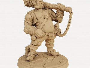 Dunn Half Ogre Ready to Print 3D Print Model