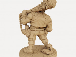 Dunn Half Ogre Ready to Print 3D 打印模型