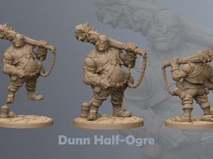 Dunn Half Ogre Ready to Print 3D 打印模型