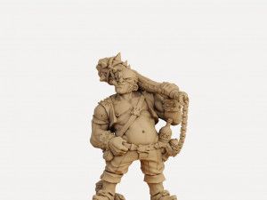 Dunn Half Ogre Ready to Print 3D 打印模型