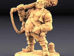 Dunn Half Ogre Ready to Print 3D 打印模型