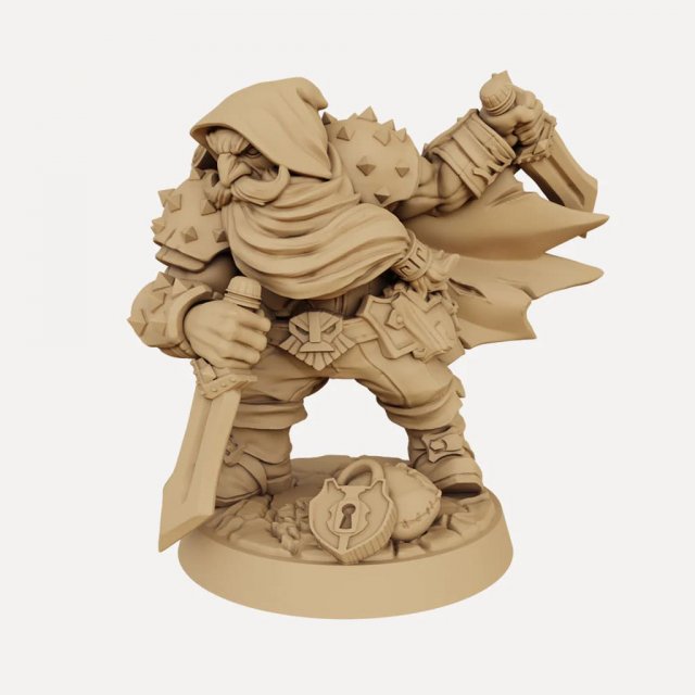 Merrian Silverfinger Ready to Print 3D Print Model .c4d .max .obj .3ds .fbx .stl .blend 