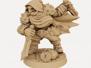 Merrian Silverfinger Ready to Print 3D Print Model
