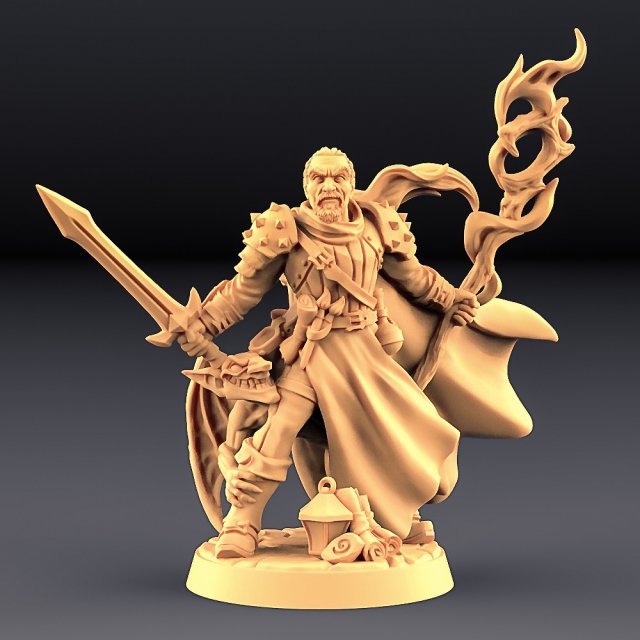Wappellious Spellbrush Ready to Print 3D Print Model .c4d .max .obj .3ds .fbx .stl .blend 