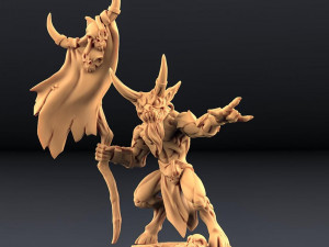 4 Modular Abyss Gruntlings Ready to Print Modello di stampa 3D