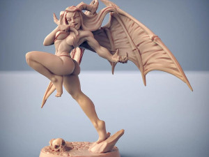 Aya - Lust Demon Ready to Print Modèles 3D en vedette