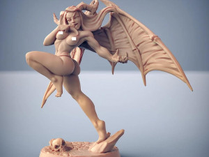 Aya - Lust Demon Ready to Print Modèles 3D en vedette