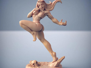 Aya - Lust Demon Ready to Print Modèles 3D en vedette