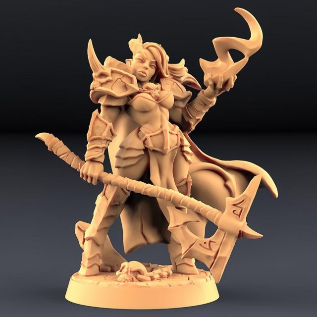 Diabolica the Eternal Ready to Print 3D Print Model .c4d .max .obj .3ds .fbx .stl .blend 