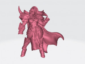 Diabolica the Eternal Ready to Print 3D Print Model
