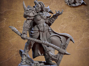 Diabolica the Eternal Ready to Print 3D Print Model