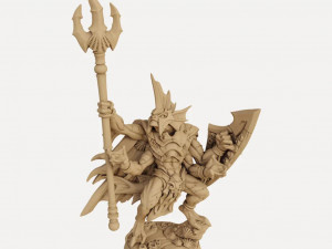 King Osteras The Chosen of Holmuran Ready to Print 3D प्रिंट मॉडल