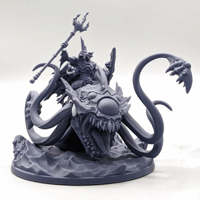 Kurkalla the Tide Tyrant Ready to Print 3D Принт Модель .c4d .max .obj .3ds .fbx .stl .blend 