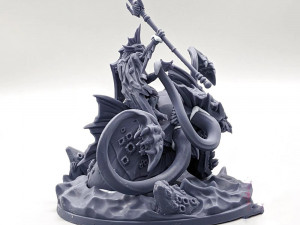 Kurkalla the Tide Tyrant Ready to Print 3D Принт Модель