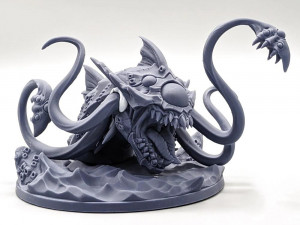 Kurkalla the Tide Tyrant Ready to Print 3D Принт Модель