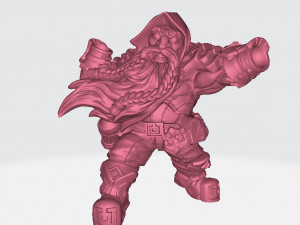 Dwarven Oathbreaker A Ready to Print 3D Print Model