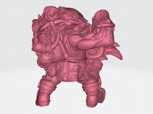 Dwarven Oathbreaker A Ready to Print 3D Print Model