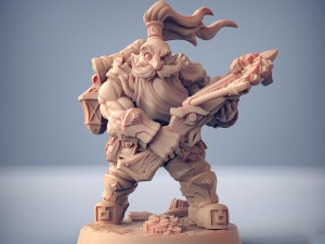 Dwarven Oathbreaker B Ready to Print 3D Print Model
