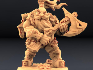 Dwarven Oathbreaker B Ready to Print Modelo de Impressão 3D