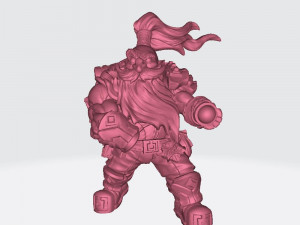 Dwarven Oathbreaker B Ready to Print Modelo de Impressão 3D