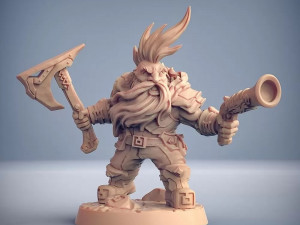 Dwarven Oathbreaker C Ready to Print Modelo de Impressão 3D