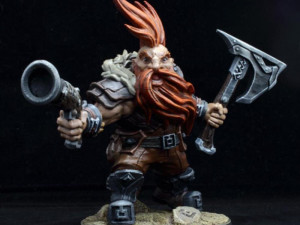 Dwarven Oathbreaker C Ready to Print 3D 프린트 모델